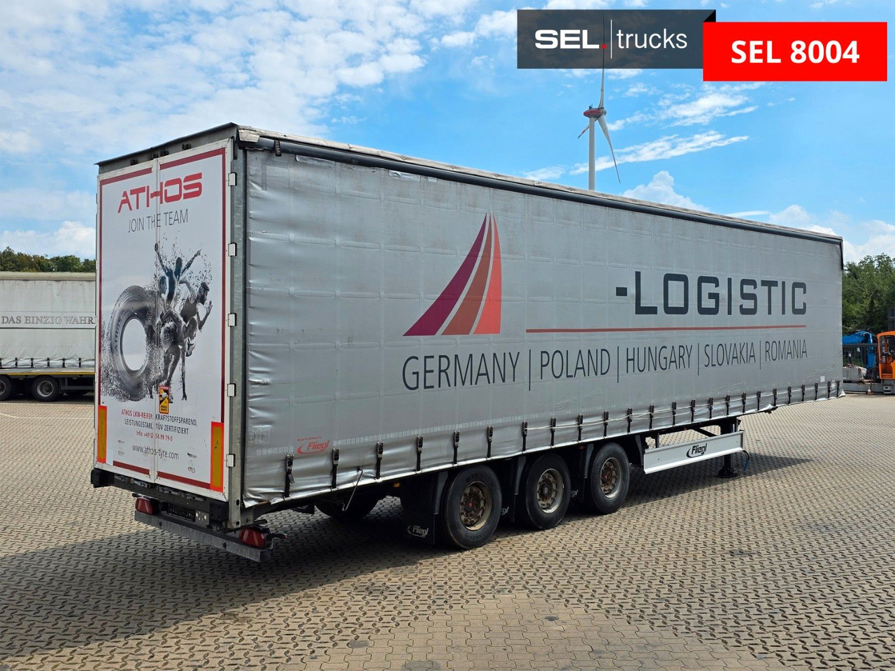 Fliegl SDS01 / Hubdach / EDSCHA / Mega / Liftachse - Sơ mi rơ moóc mui bạt: hình 5 Fliegl SDS01 / Hubdach / EDSCHA / Mega / Liftachse - Sơ mi rơ moóc mui bạt: hình 5