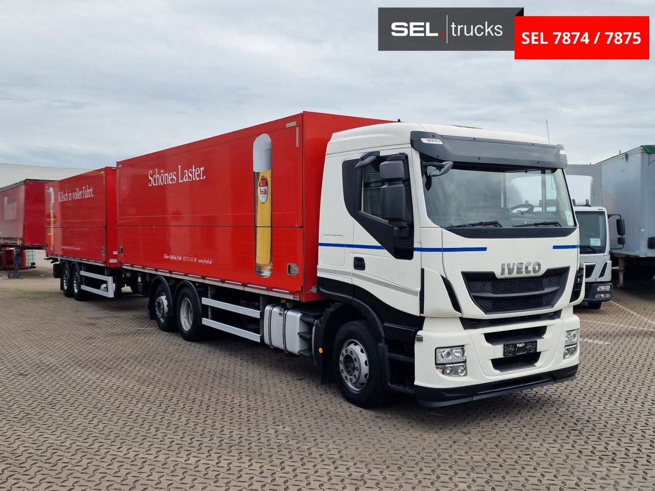 Iveco Stralis 420 / Ladebordwand / Lenkachse /Liftache - Xe tải đồ uống: hình 3 Iveco Stralis 420 / Ladebordwand / Lenkachse /Liftache - Xe tải đồ uống: hình 3