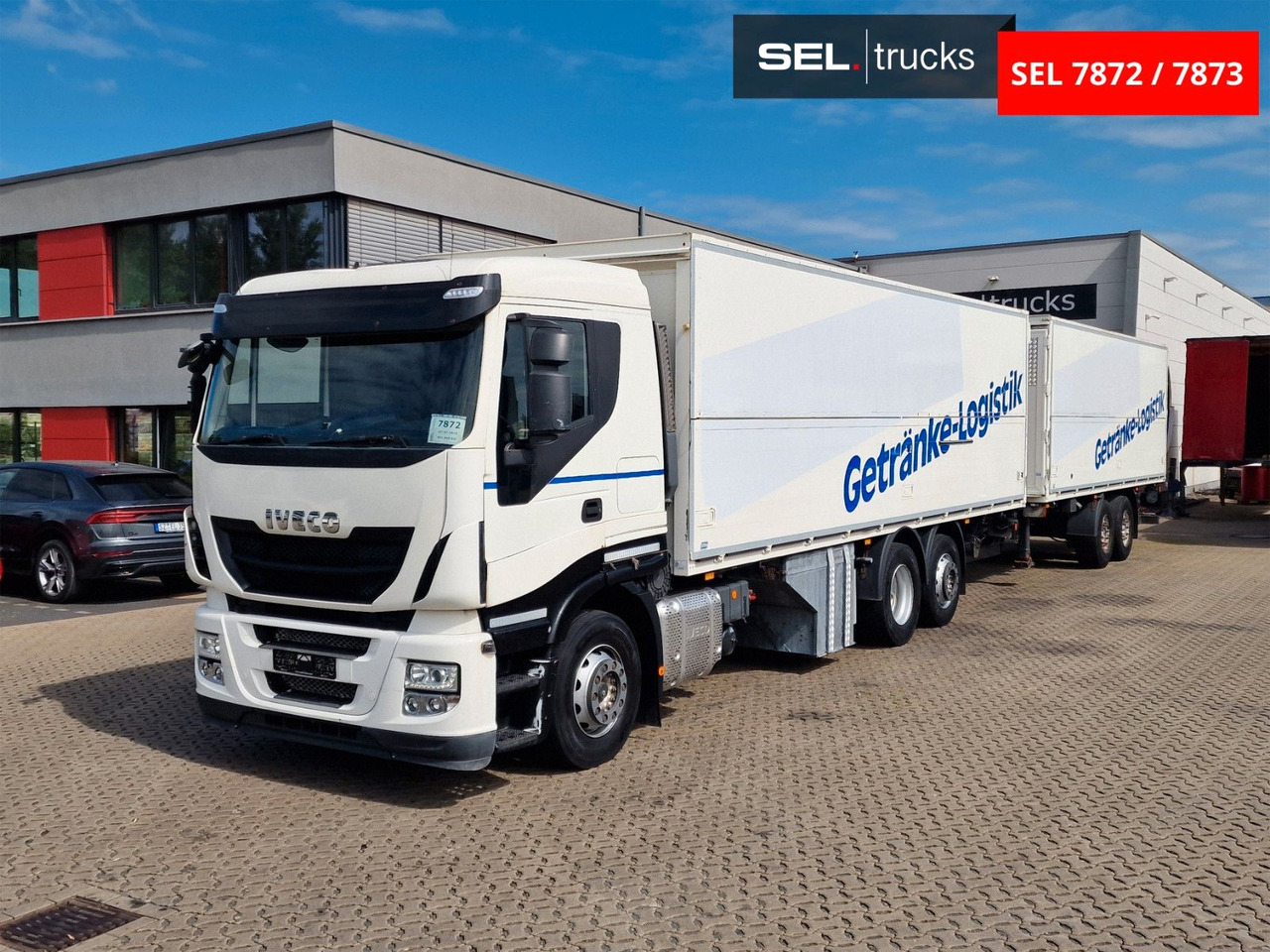 Iveco Stralis 420 / ZF Intarder / Ldbw / Lenkachse - Xe tải đồ uống: hình 1 Iveco Stralis 420 / ZF Intarder / Ldbw / Lenkachse - Xe tải đồ uống: hình 1