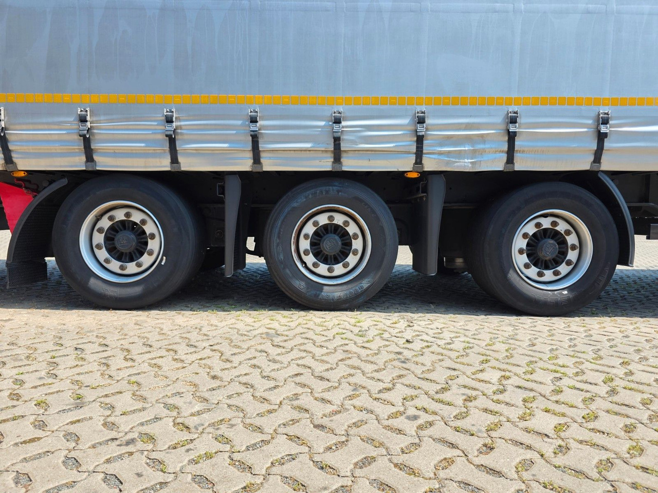 Sơ mi rơ moóc mui bạt Kögel S24 -1 / Long Trailer 14,90m / Hubdach / Mega: hình 27