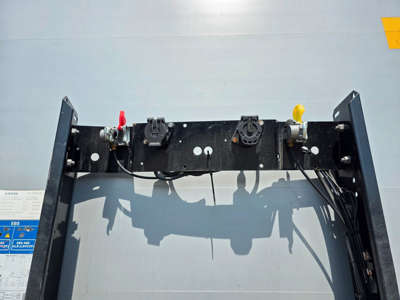 Sơ mi rơ moóc mui bạt Kögel S24 -1 / Long Trailer 14,90m / Hubdach / Mega: hình 18