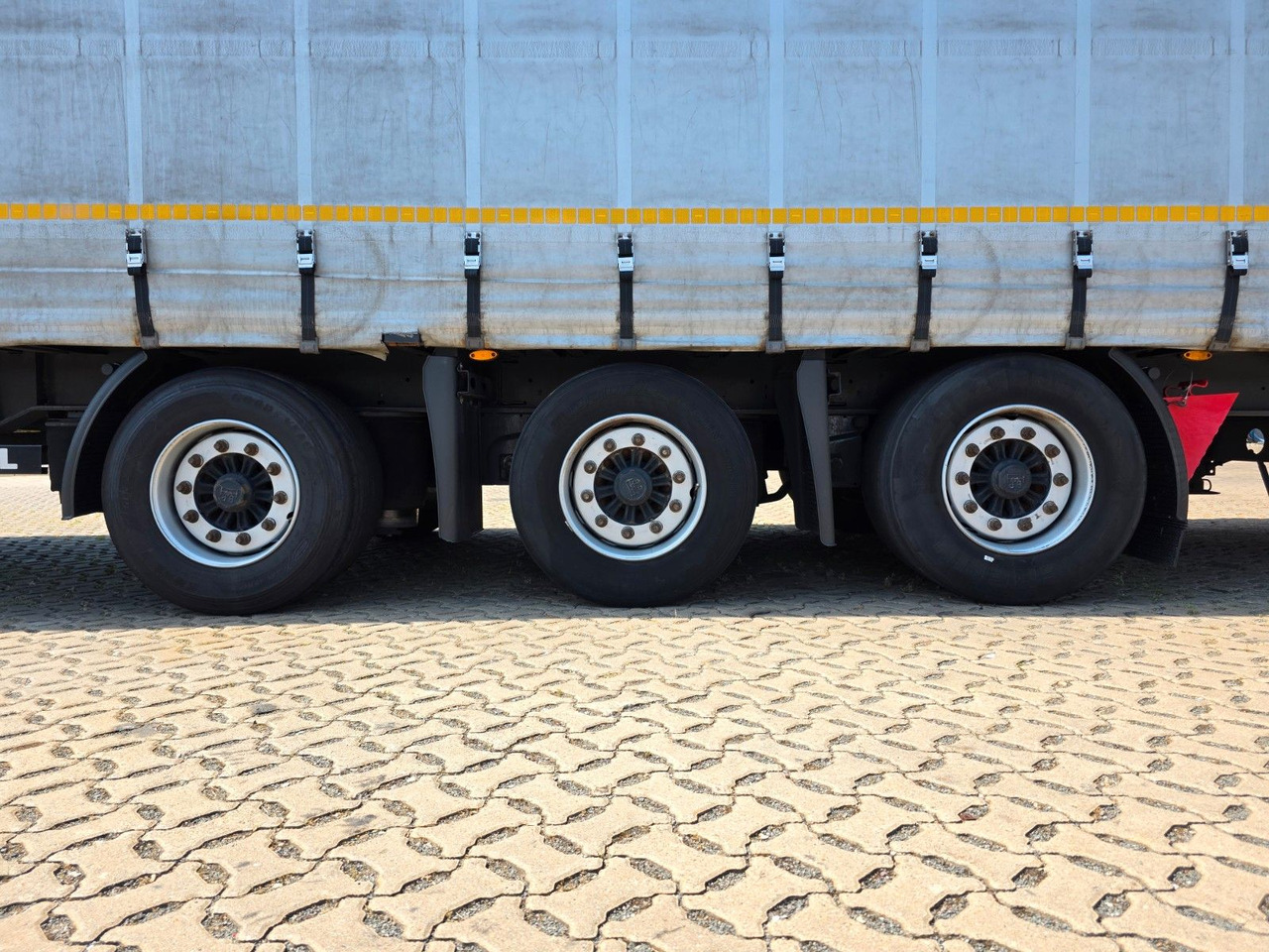 Sơ mi rơ moóc mui bạt Kögel S24 -1 / Long Trailer 14,90m / Hubdach / Mega: hình 23