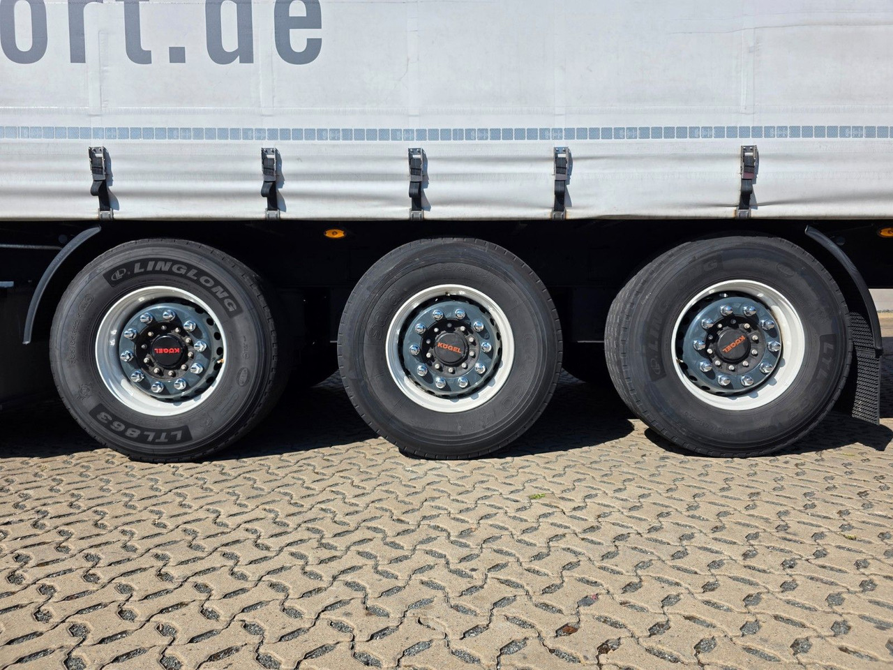 Sơ mi rơ moóc mui bạt Kögel S24-1 / Palettenkasten / Liftachse: hình 30