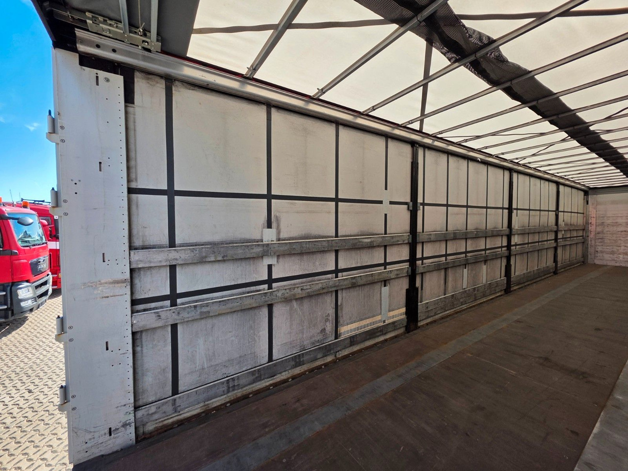 Sơ mi rơ moóc mui bạt Kögel S24-1 / Palettenkasten / Liftachse: hình 13