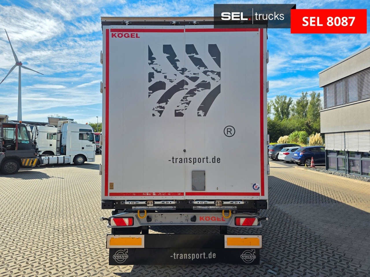 Sơ mi rơ moóc mui bạt Kögel S24-1 / Palettenkasten / Liftachse: hình 6