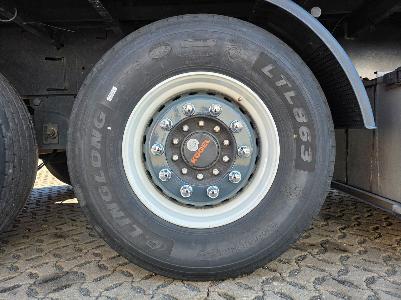 Sơ mi rơ moóc mui bạt Kögel S24-1 / Palettenkasten / Liftachse: hình 39