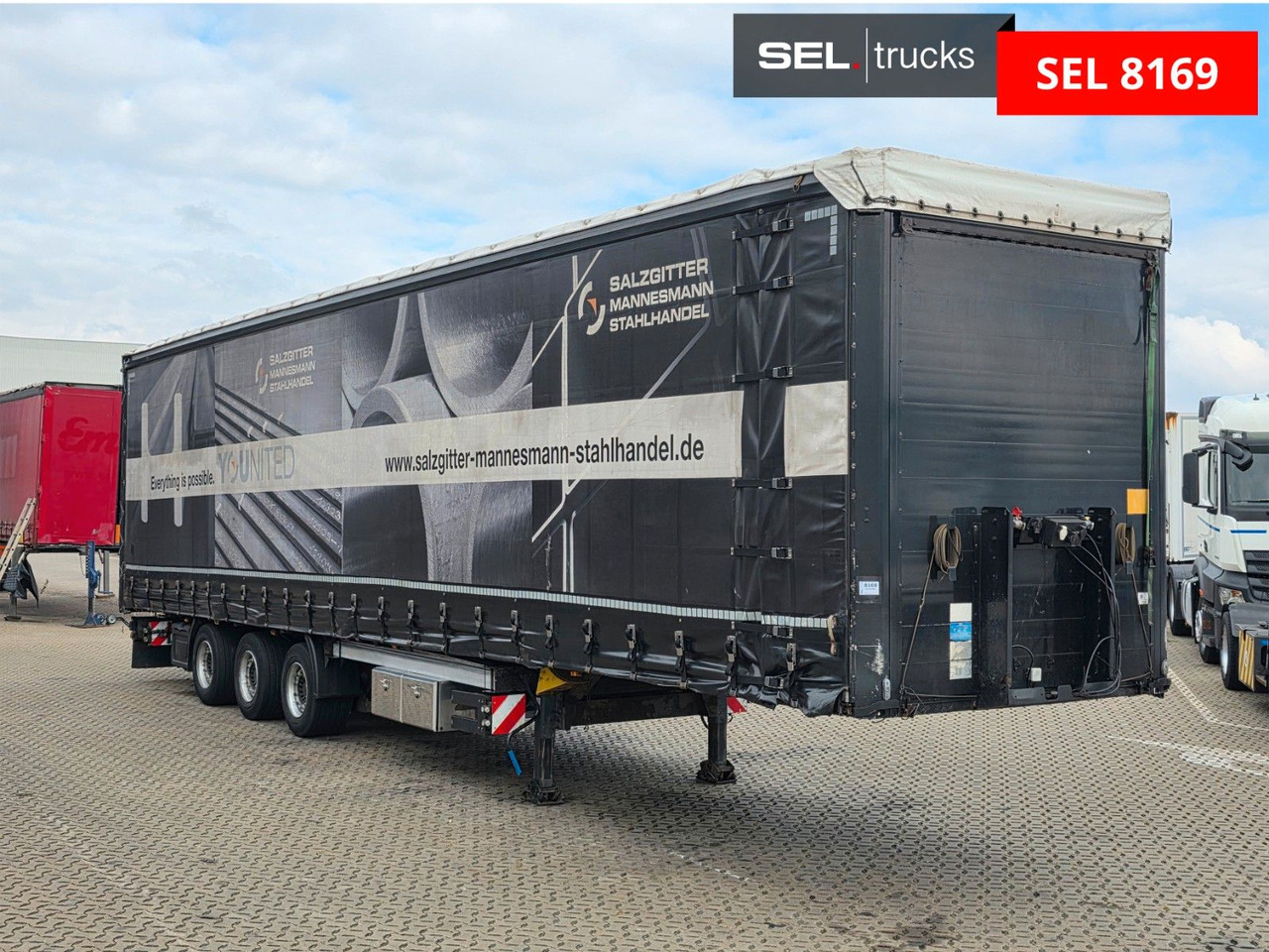 Kögel SN 24 / Coilmulde / verbreiterbar - Sơ mi rơ moóc mui bạt: hình 4 Kögel SN 24 / Coilmulde / verbreiterbar - Sơ mi rơ moóc mui bạt: hình 4