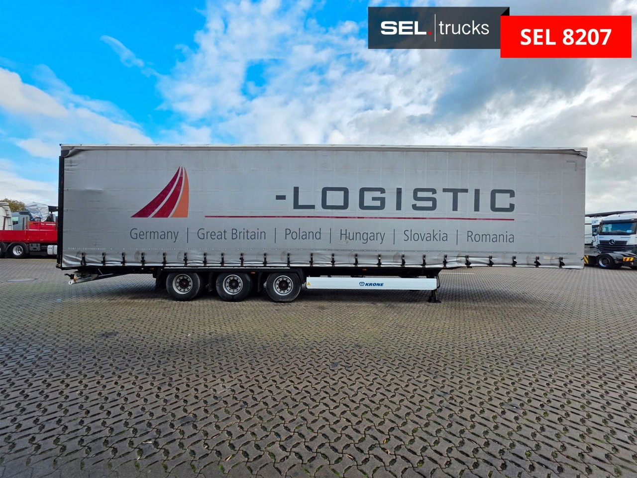 Krone SD / Hubdach / EDSCHA / Liftachse - Sơ mi rơ moóc mui bạt: hình 4 Krone SD / Hubdach / EDSCHA / Liftachse - Sơ mi rơ moóc mui bạt: hình 4