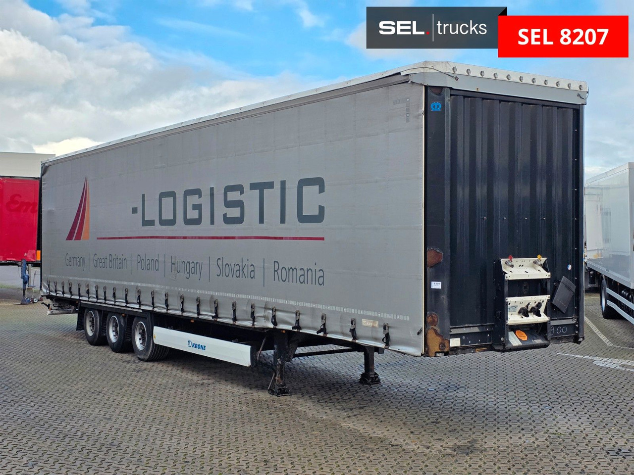 Krone SD / Hubdach / EDSCHA / Liftachse - Sơ mi rơ moóc mui bạt: hình 3 Krone SD / Hubdach / EDSCHA / Liftachse - Sơ mi rơ moóc mui bạt: hình 3