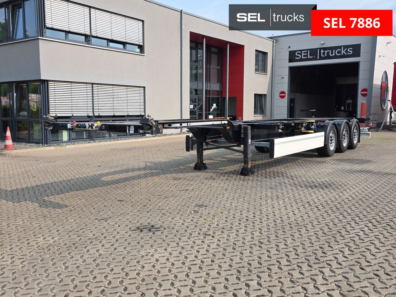 Krone SD / Teleskop / Liftachse - Xe chở container/ Sơ mi rơ moóc hoán đổi thân: hình 1 Krone SD / Teleskop / Liftachse - Xe chở container/ Sơ mi rơ moóc hoán đổi thân: hình 1