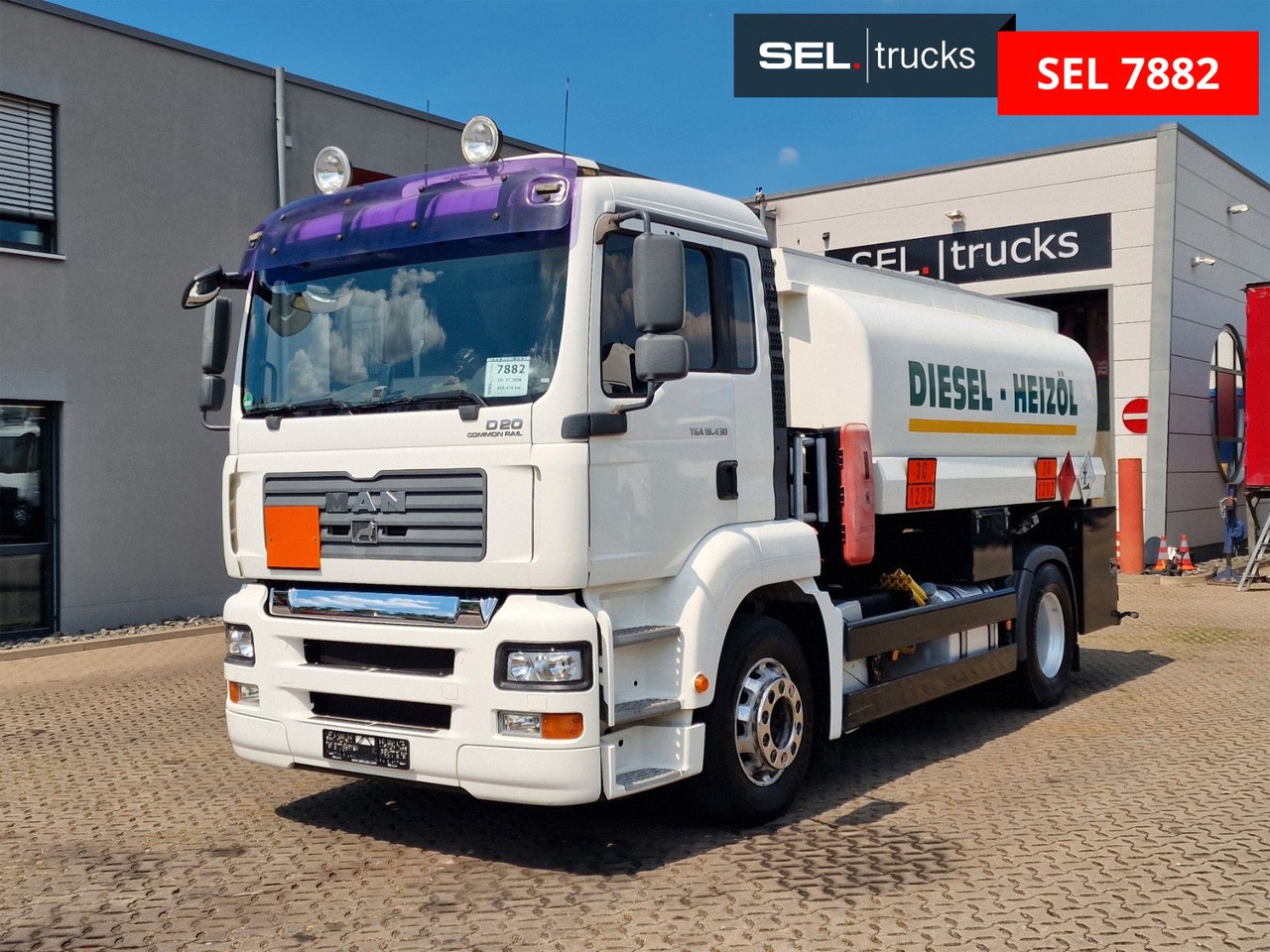 MAN TGA 18.430 4x2 BL / ADR FL, AT / Intarder - Xe bồn: hình 1 MAN TGA 18.430 4x2 BL / ADR FL, AT / Intarder - Xe bồn: hình 1