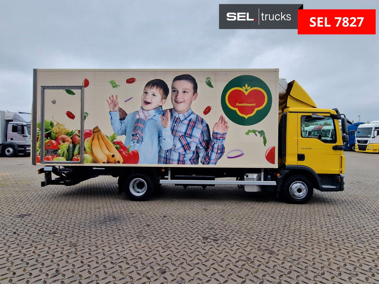 MAN TGL 8.190 4X2 BL / Ladebordwand / Carrier - Xe van đông lạnh: hình 4 MAN TGL 8.190 4X2 BL / Ladebordwand / Carrier - Xe van đông lạnh: hình 4