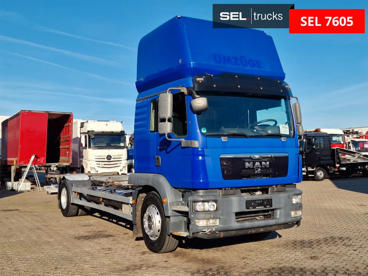 MAN TGM 18.340 4X2 LL / Ladebordwand / 3 Betten - Xe chở container/ Xe tải hoán đổi thân: hình 3 MAN TGM 18.340 4X2 LL / Ladebordwand / 3 Betten - Xe chở container/ Xe tải hoán đổi thân: hình 3