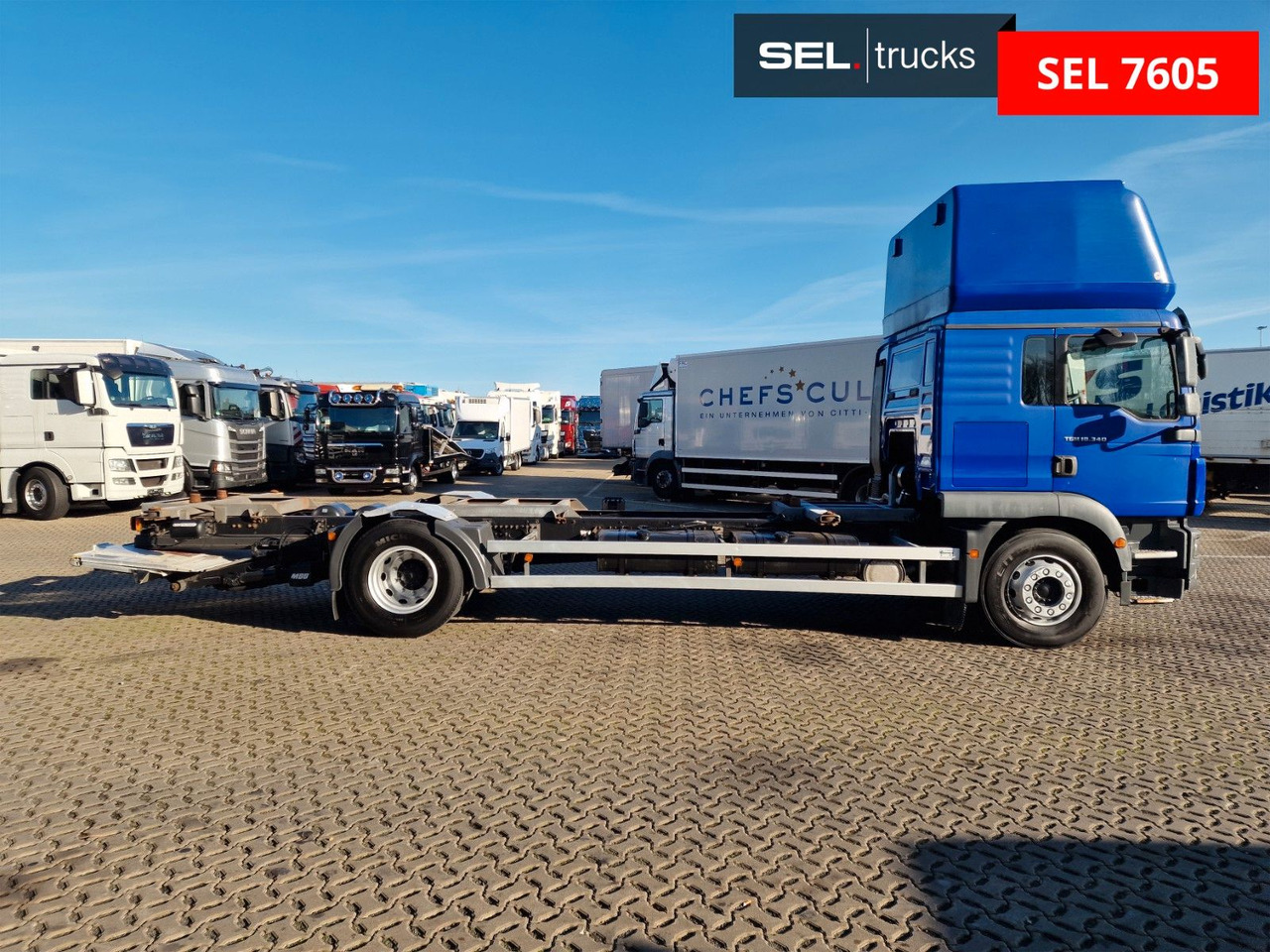 MAN TGM 18.340 4X2 LL / Ladebordwand / 3 Betten - Xe chở container/ Xe tải hoán đổi thân: hình 4 MAN TGM 18.340 4X2 LL / Ladebordwand / 3 Betten - Xe chở container/ Xe tải hoán đổi thân: hình 4