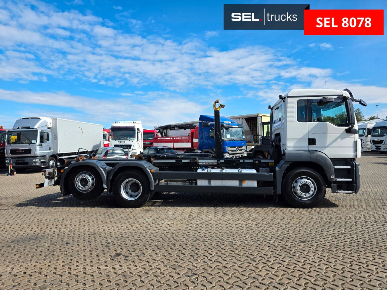 MAN TGS 26.400 6x2-2 BL / F.X. Meiller / ADR AT - Xe tải nâng móc: hình 4 MAN TGS 26.400 6x2-2 BL / F.X. Meiller / ADR AT - Xe tải nâng móc: hình 4