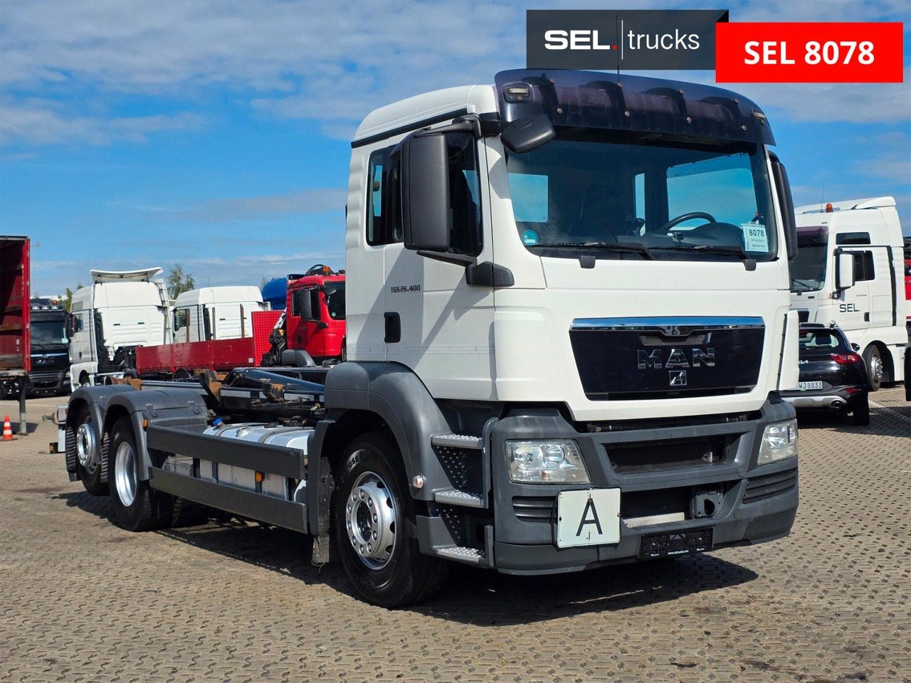 MAN TGS 26.400 6x2-2 BL / F.X. Meiller / ADR AT - Xe tải nâng móc: hình 3 MAN TGS 26.400 6x2-2 BL / F.X. Meiller / ADR AT - Xe tải nâng móc: hình 3