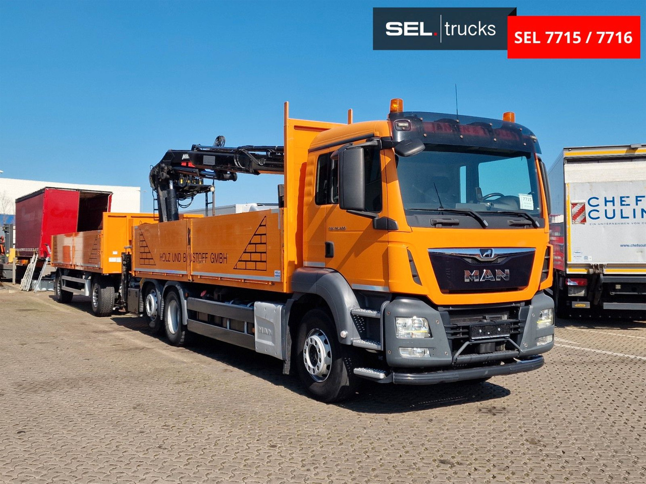 MAN TGS 26.420 6x2-4 BL / MKG HLK181/ Lenk/KOMPLETT - Xe cẩu tự hành: hình 3 MAN TGS 26.420 6x2-4 BL / MKG HLK181/ Lenk/KOMPLETT - Xe cẩu tự hành: hình 3