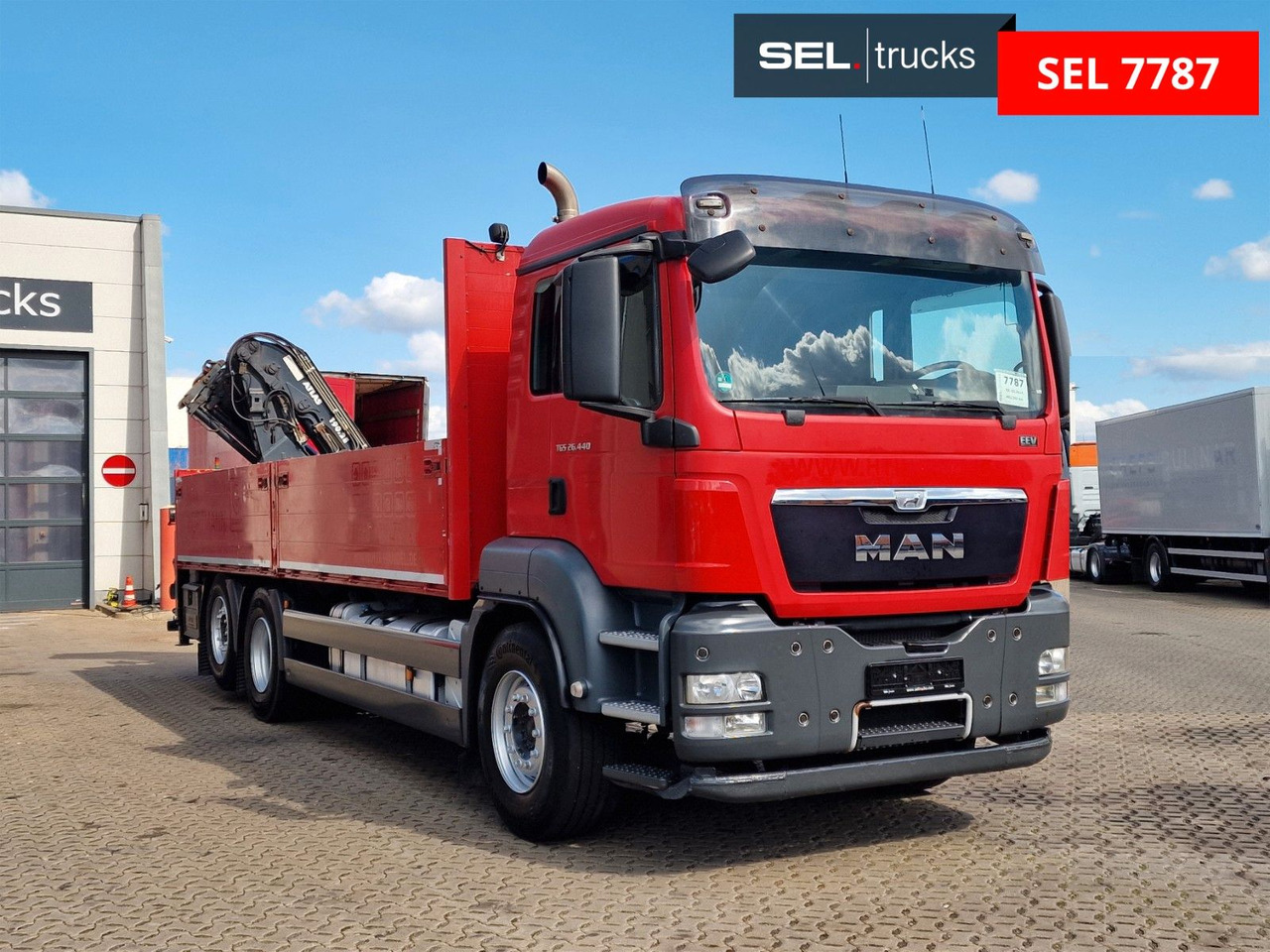 MAN TGS 26.440 6X2-2 LL /Atlas 190 / Fernbedienung. - Xe cẩu tự hành: hình 3 MAN TGS 26.440 6X2-2 LL /Atlas 190 / Fernbedienung. - Xe cẩu tự hành: hình 3