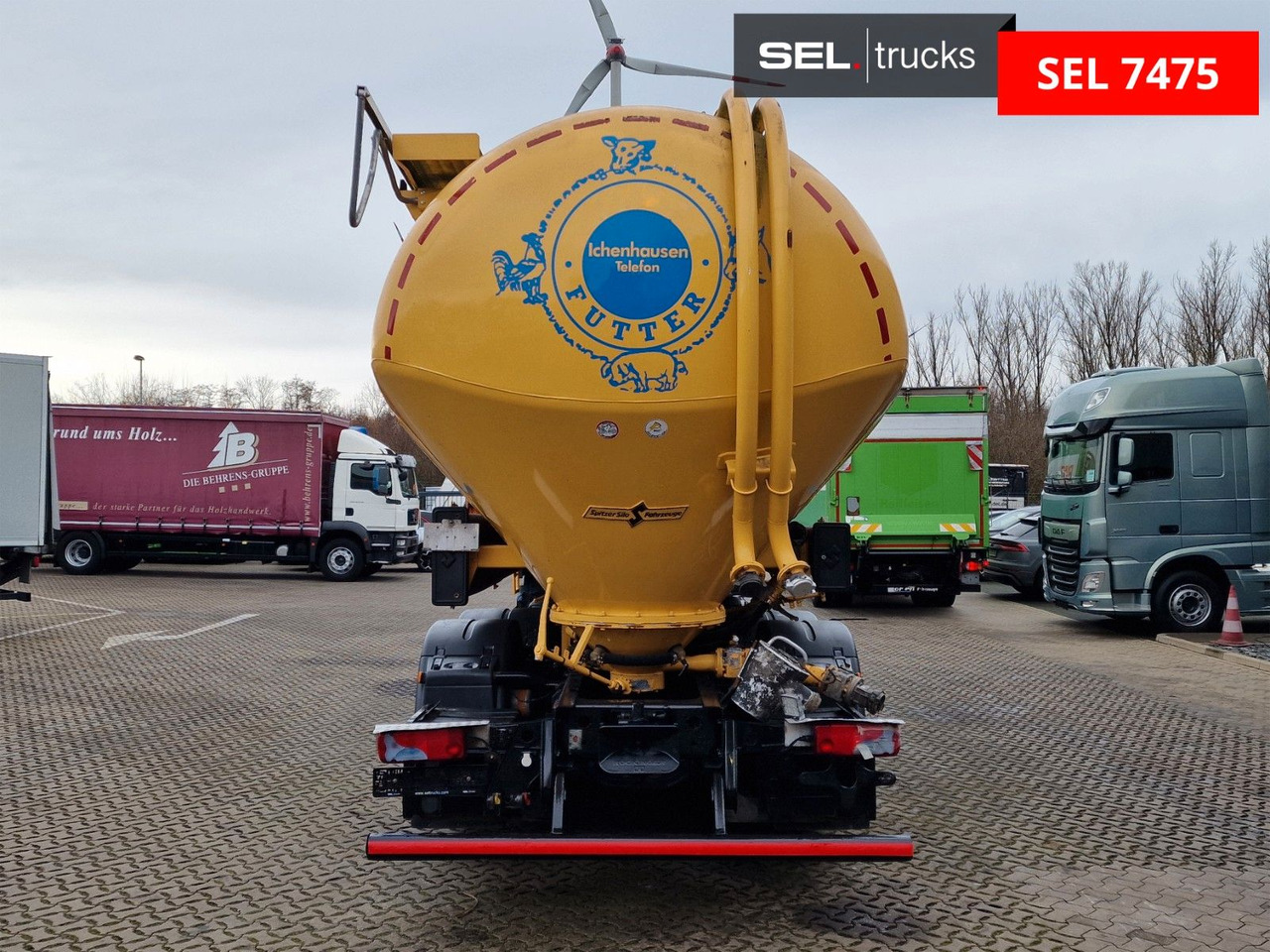 MAN TGS 26.440 6X2-4 LL / SILO / ZF Int. / Spitzer / - Xe bồn: hình 5 MAN TGS 26.440 6X2-4 LL / SILO / ZF Int. / Spitzer / - Xe bồn: hình 5