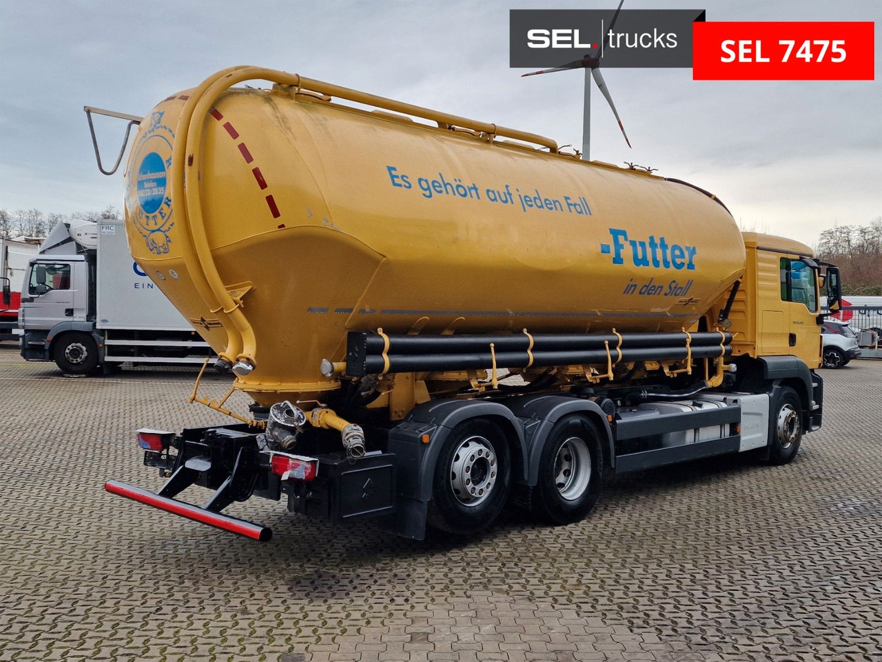 MAN TGS 26.440 6X2-4 LL / SILO / ZF Int. / Spitzer / - Xe bồn: hình 4 MAN TGS 26.440 6X2-4 LL / SILO / ZF Int. / Spitzer / - Xe bồn: hình 4