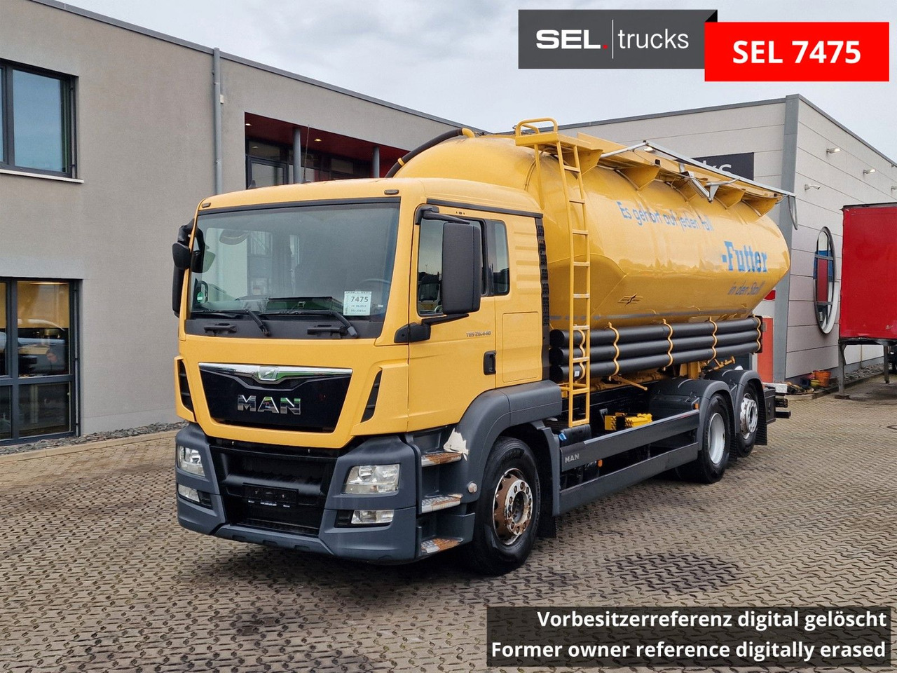 MAN TGS 26.440 6X2-4 LL / SILO / ZF Int. / Spitzer / - Xe bồn: hình 1 MAN TGS 26.440 6X2-4 LL / SILO / ZF Int. / Spitzer / - Xe bồn: hình 1