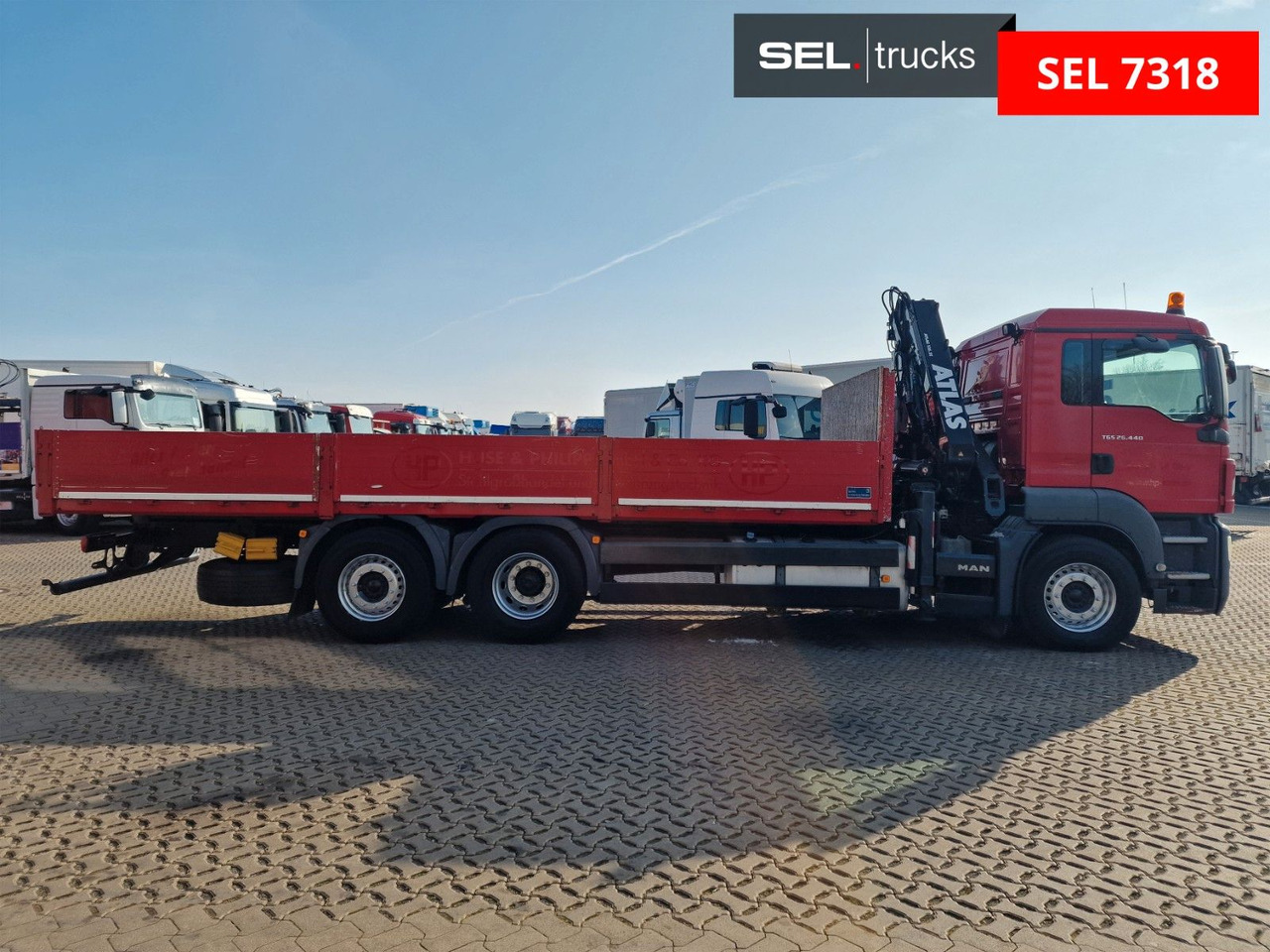 MAN TGS 26.440 6x2-2 BL/Fernbedien. /Lenkachse/Atlas - Xe cẩu tự hành: hình 4 MAN TGS 26.440 6x2-2 BL/Fernbedien. /Lenkachse/Atlas - Xe cẩu tự hành: hình 4