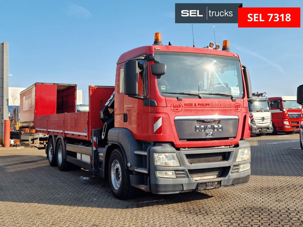 MAN TGS 26.440 6x2-2 BL/Fernbedien. /Lenkachse/Atlas - Xe cẩu tự hành: hình 3 MAN TGS 26.440 6x2-2 BL/Fernbedien. /Lenkachse/Atlas - Xe cẩu tự hành: hình 3