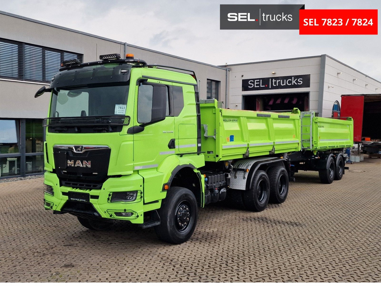 MAN TGS 33.510 6x6 BL CH /Dreiseitenkipper /6x6 / 6D - Xe ben: hình 4 MAN TGS 33.510 6x6 BL CH /Dreiseitenkipper /6x6 / 6D - Xe ben: hình 4