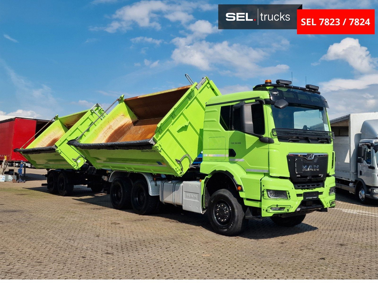 MAN TGS 33.510 6x6 BL CH /Dreiseitenkipper /6x6 / 6D - Xe ben: hình 3 MAN TGS 33.510 6x6 BL CH /Dreiseitenkipper /6x6 / 6D - Xe ben: hình 3