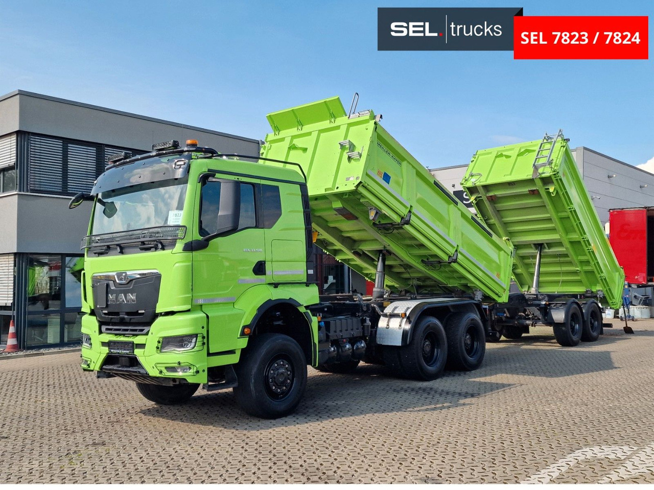 MAN TGS 33.510 6x6 BL CH /Dreiseitenkipper /6x6 / 6D - Xe ben: hình 2 MAN TGS 33.510 6x6 BL CH /Dreiseitenkipper /6x6 / 6D - Xe ben: hình 2