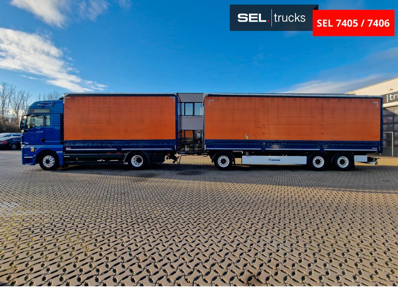 MAN TGX 18.580 4X2 LL/ Intarder/Aluklappen/Durchlade - Xe tải thùng mui bạt: hình 1 MAN TGX 18.580 4X2 LL/ Intarder/Aluklappen/Durchlade - Xe tải thùng mui bạt: hình 1