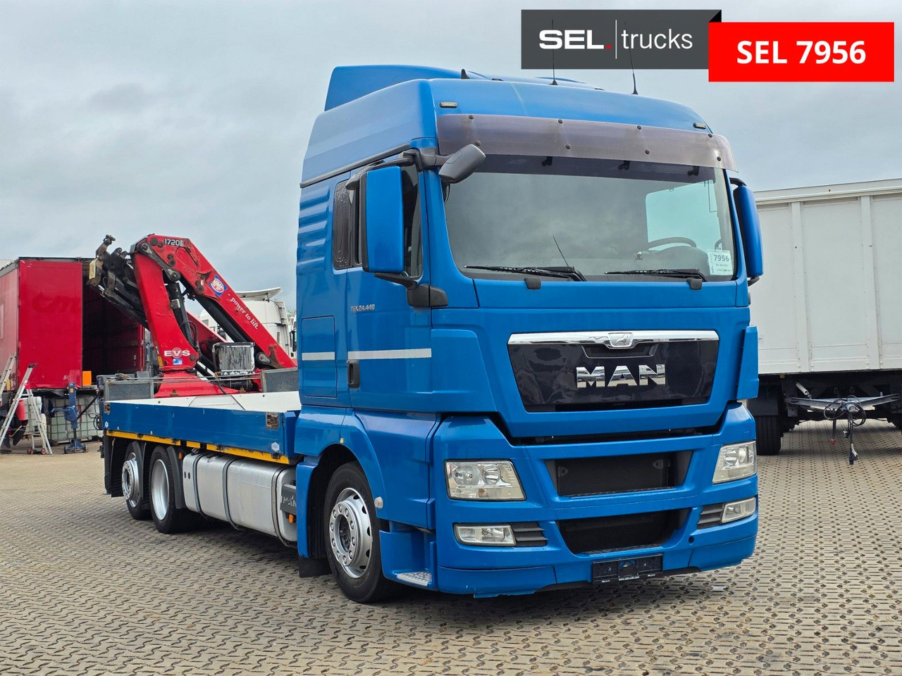 MAN TGX 24.440 6X2-2 LL-U / Intarder / HMF / Fernb. - Xe cẩu tự hành: hình 3 MAN TGX 24.440 6X2-2 LL-U / Intarder / HMF / Fernb. - Xe cẩu tự hành: hình 3