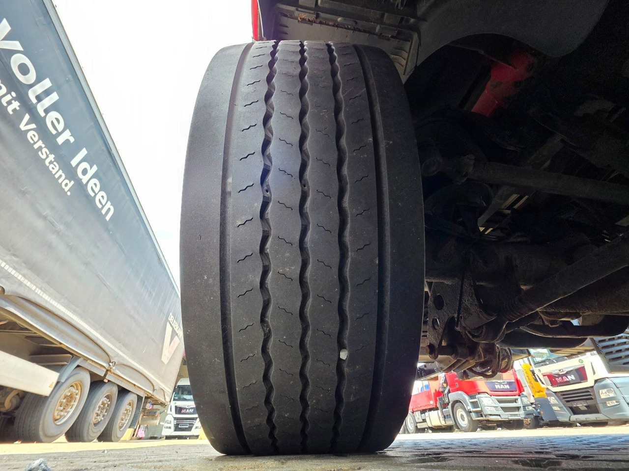 Xe tải thùng mui bạt MAN TGX 26.360 6X2-2 LL / Intarder / Ldbw /Lenkachse: hình 45