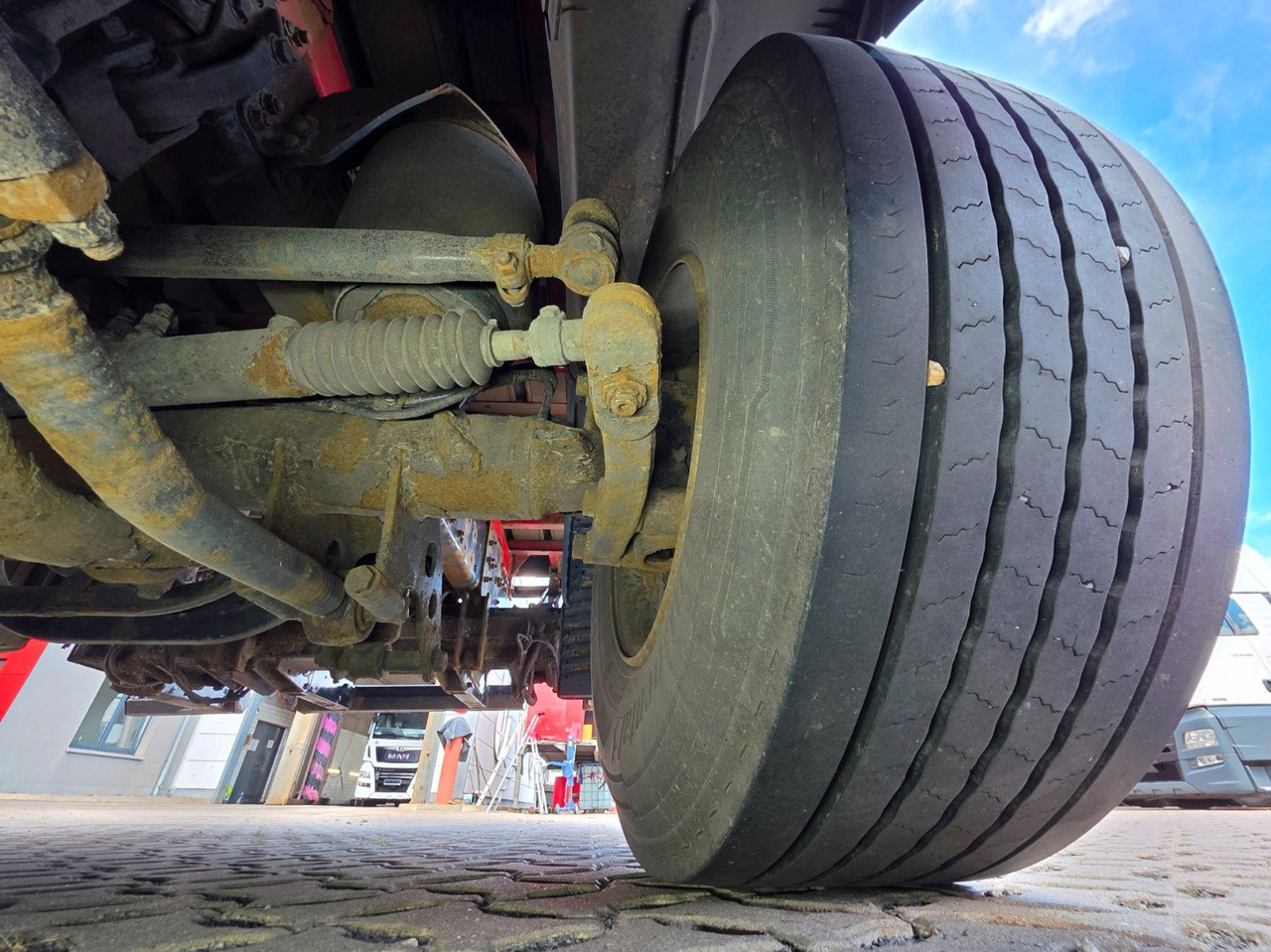 Xe tải thùng mui bạt MAN TGX 26.360 6X2-2 LL / Intarder / Ldbw /Lenkachse: hình 42