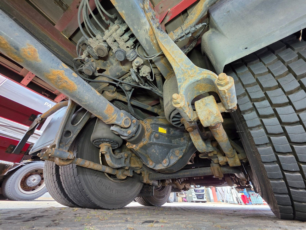 Xe tải thùng mui bạt MAN TGX 26.360 6X2-2 LL / Intarder / Ldbw /Lenkachse: hình 18