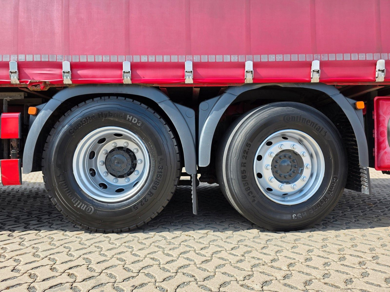 Xe tải thùng mui bạt MAN TGX 26.360 6X2-2 LL / Intarder / Ldbw /Lenkachse: hình 40