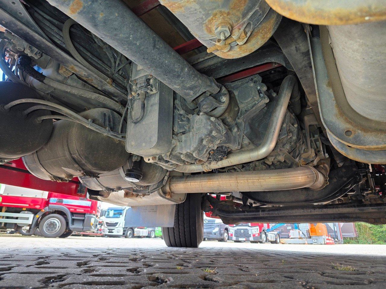 Xe tải thùng mui bạt MAN TGX 26.360 6X2-2 LL / Intarder / Ldbw /Lenkachse: hình 17