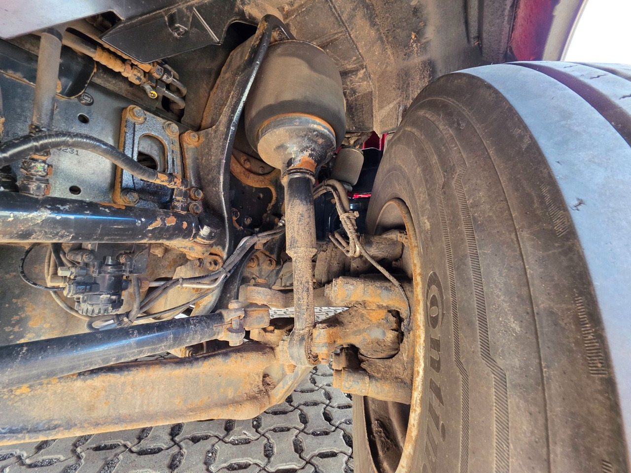 Xe tải thùng mui bạt MAN TGX 26.360 6X2-2 LL / Intarder / Ldbw /Lenkachse: hình 36