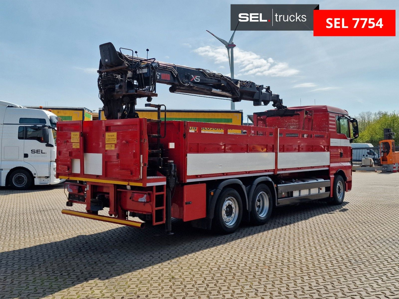 MAN TGX 26.400 6x2-2 BL/ Intarder / HIAB / Lenkachse - Xe cẩu tự hành: hình 5 MAN TGX 26.400 6x2-2 BL/ Intarder / HIAB / Lenkachse - Xe cẩu tự hành: hình 5