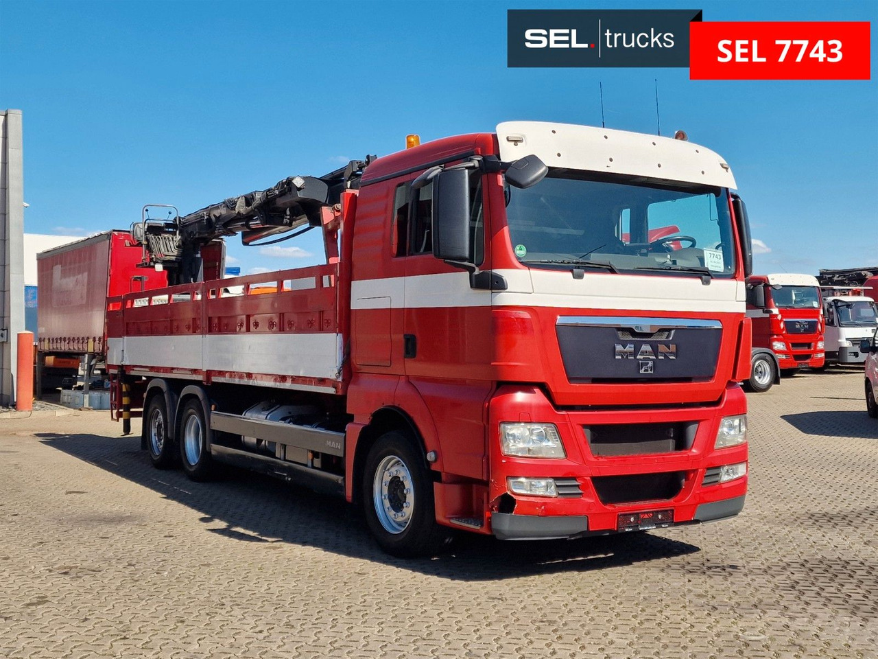 MAN TGX 26.400 6x2-2 BL / Intarder / HIAB /Lenkachse - Xe cẩu tự hành: hình 3 MAN TGX 26.400 6x2-2 BL / Intarder / HIAB /Lenkachse - Xe cẩu tự hành: hình 3