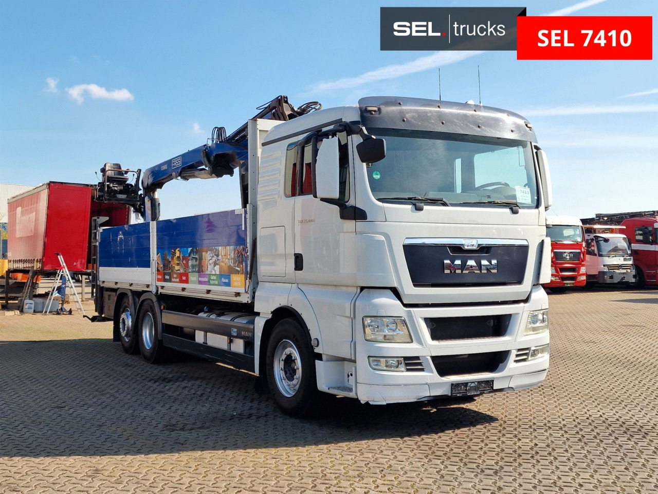MAN TGX 26.440 6X2-2 LL /Intarder /Fassi /Lenkachse - Xe cẩu tự hành: hình 3 MAN TGX 26.440 6X2-2 LL /Intarder /Fassi /Lenkachse - Xe cẩu tự hành: hình 3