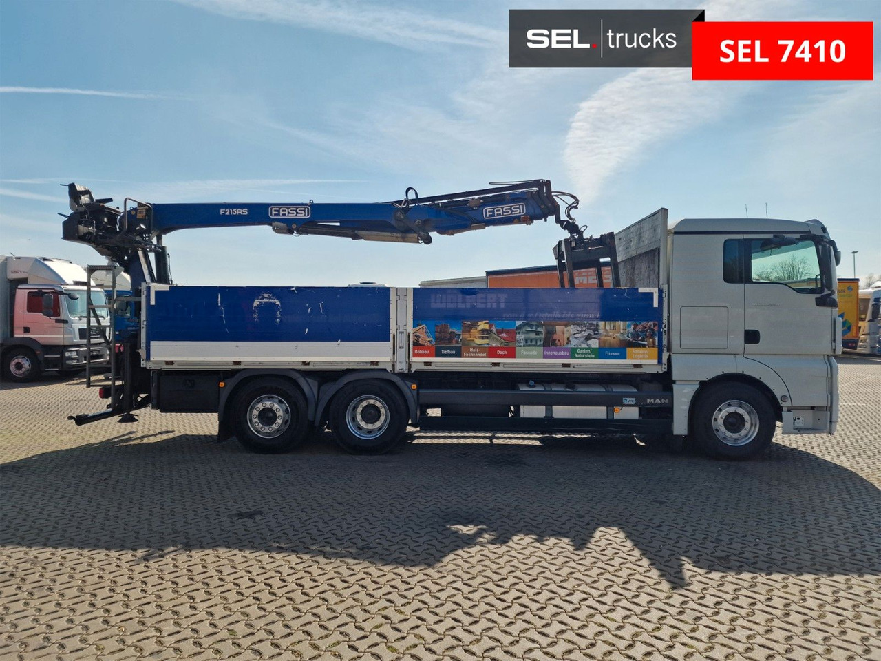 MAN TGX 26.440 6X2-2 LL /Intarder /Fassi /Lenkachse - Xe cẩu tự hành: hình 4 MAN TGX 26.440 6X2-2 LL /Intarder /Fassi /Lenkachse - Xe cẩu tự hành: hình 4