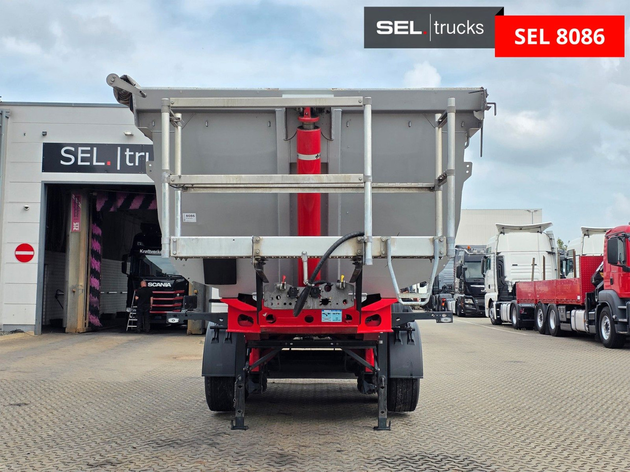 Meiller KISA3 / Alu-Felgen / Liftachse - Sơ mi rơ moóc ben: hình 2 Meiller KISA3 / Alu-Felgen / Liftachse - Sơ mi rơ moóc ben: hình 2