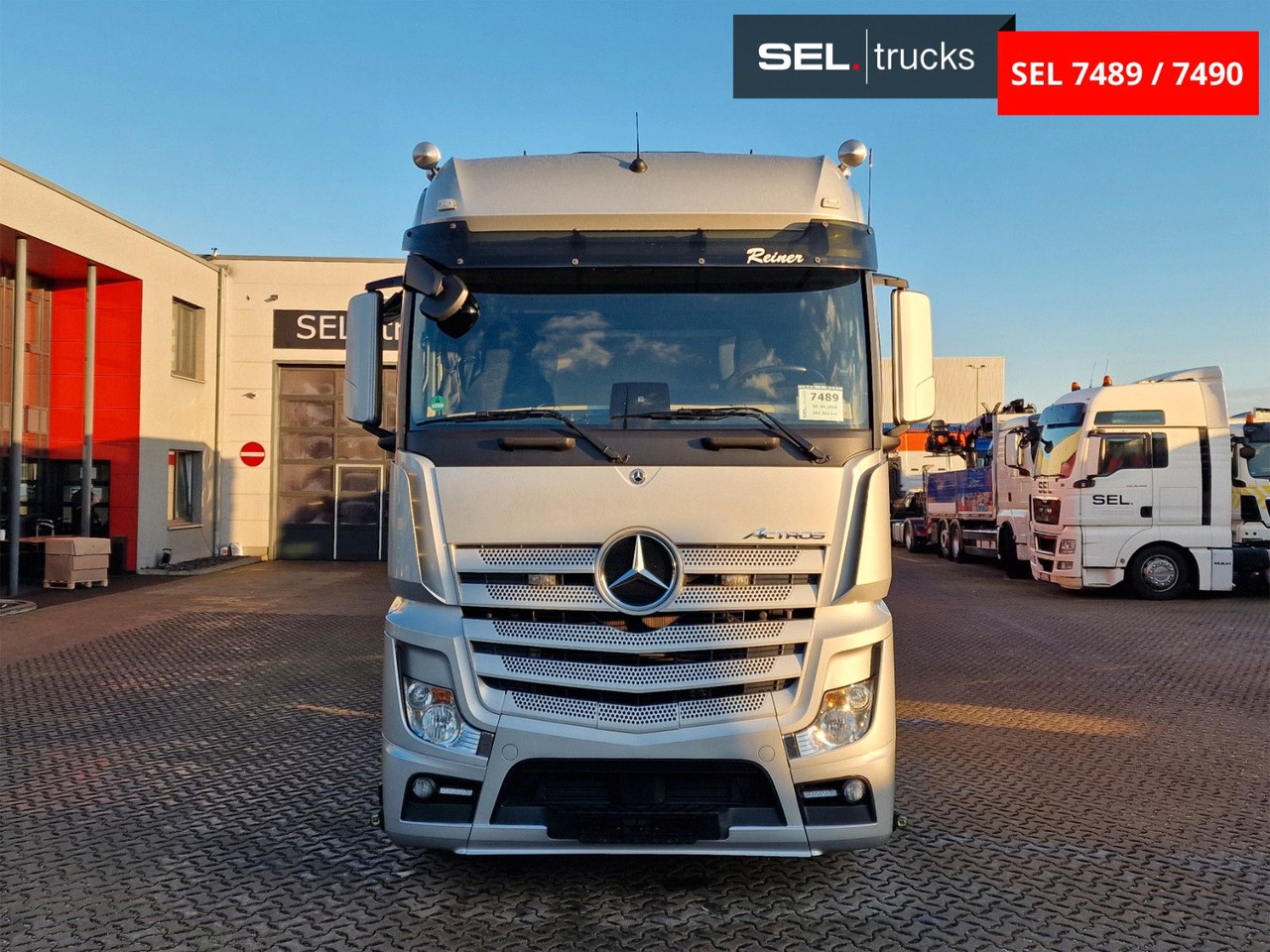 Mercedes-Benz Actros 2545 / KOMPLETT! / Alukappen / Standklima - Xe tải thùng mui bạt: hình 2 Mercedes-Benz Actros 2545 / KOMPLETT! / Alukappen / Standklima - Xe tải thùng mui bạt: hình 2