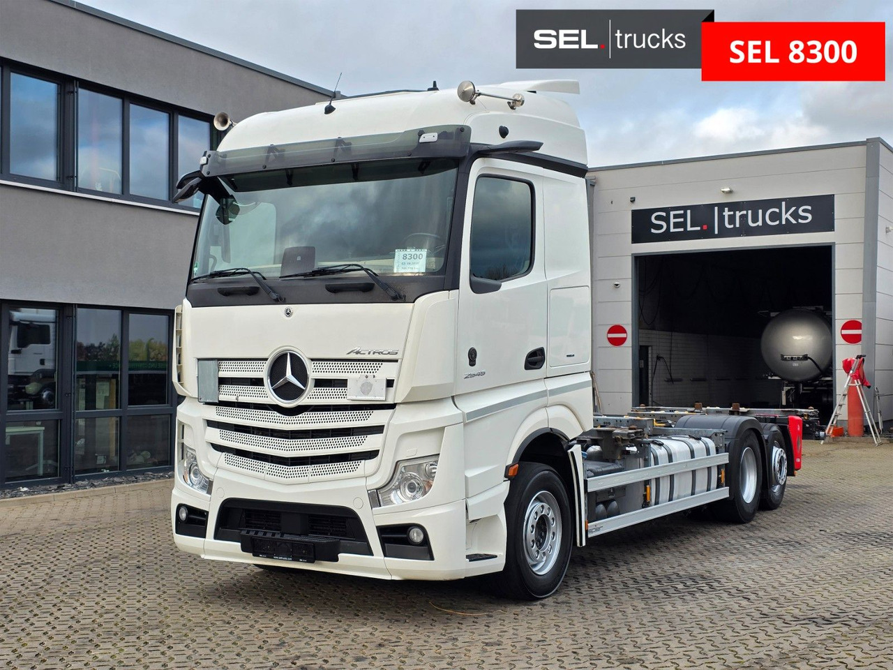 Mercedes-Benz Actros 2545 /Retarder/2 Tanks/Xenon/Liftachse/6D - Xe chở container/ Xe tải hoán đổi thân: hình 1 Mercedes-Benz Actros 2545 /Retarder/2 Tanks/Xenon/Liftachse/6D - Xe chở container/ Xe tải hoán đổi thân: hình 1