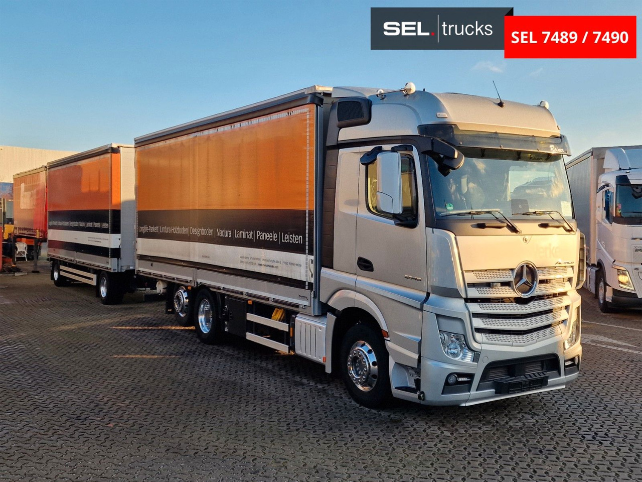 Mercedes-Benz Actros 2545 / Retarder / Alukappen / Standklima - Xe tải thùng mui bạt: hình 3 Mercedes-Benz Actros 2545 / Retarder / Alukappen / Standklima - Xe tải thùng mui bạt: hình 3
