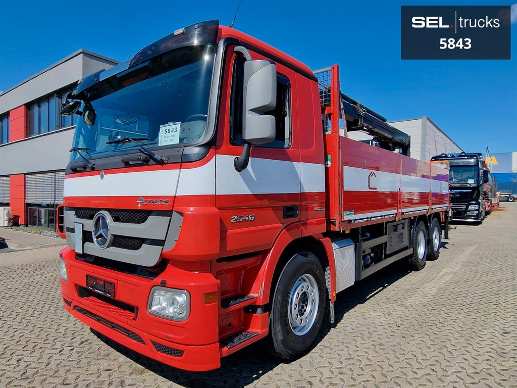 Mercedes-Benz Actros 2546 / HIAB 166K / ADC 4,1t / Lenkachse Mercedes-Benz Actros 2546 / HIAB 166K / ADC 4,1t / Lenkachse - Xe cẩu tự hành, Xe tải thùng lửng/ Phẳng: hình 1 Mercedes-Benz Actros 2546 / HIAB 166K / ADC 4,1t / Lenkachse Mercedes-Benz Actros 2546 / HIAB 166K / ADC 4,1t / Lenkachse - Xe cẩu tự hành, Xe tải thùng lửng/ Phẳng: hình 1