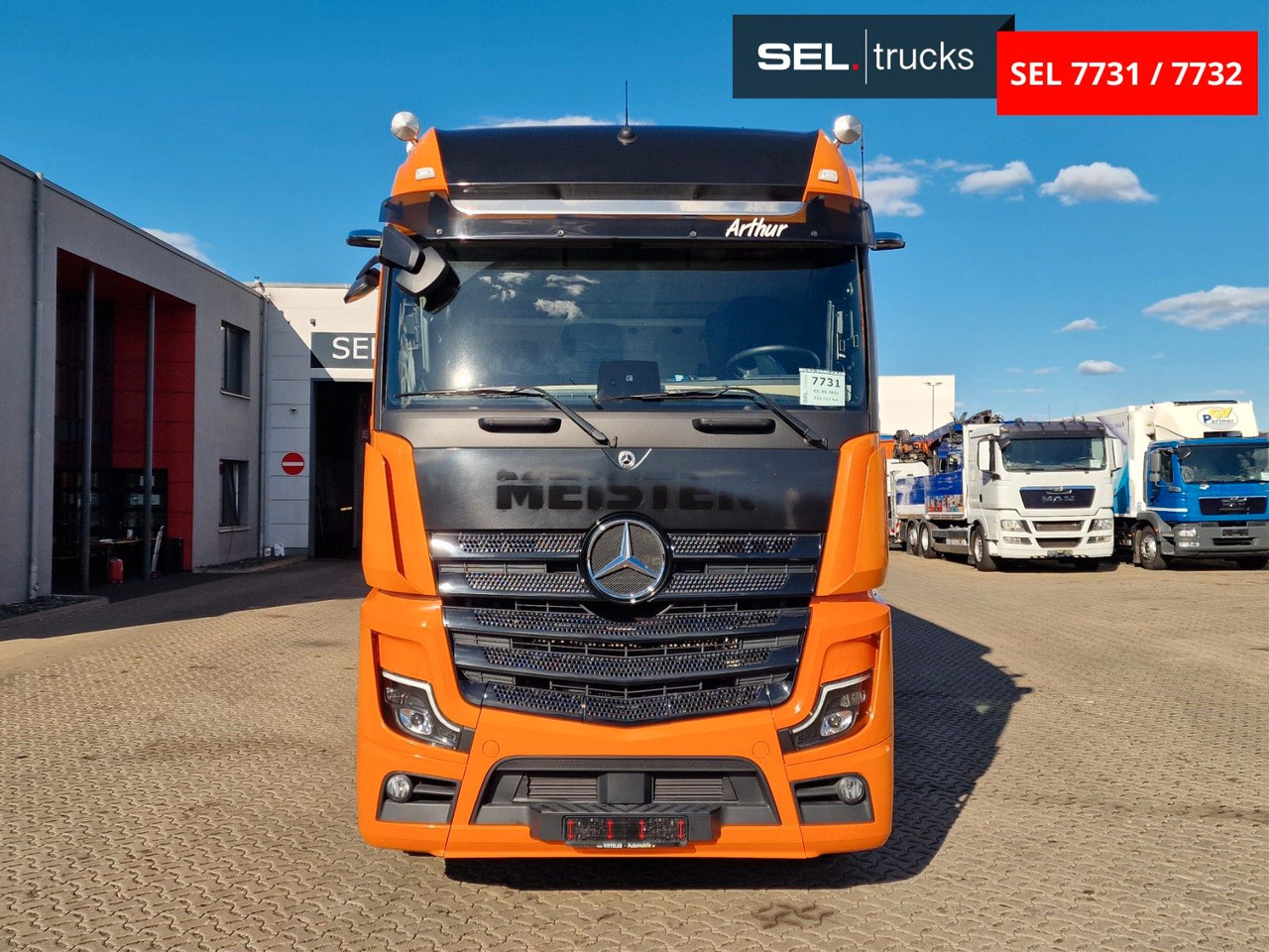Mercedes-Benz Actros 2548 / Retarder / Aluklappen / 6E - Xe tải thùng mui bạt: hình 2 Mercedes-Benz Actros 2548 / Retarder / Aluklappen / 6E - Xe tải thùng mui bạt: hình 2