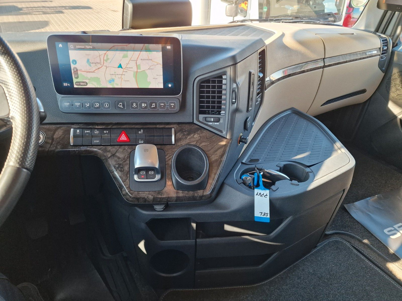 Xe tải thùng mui bạt Mercedes-Benz Actros 2548 / Retarder / Euro 6E / Aluklappen: hình 25