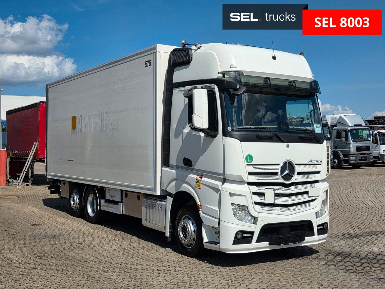 Mercedes-Benz Actros 2551 /Retarder/Ldbw/Konvekta/Lenkachse - Xe tải hộp: hình 3 Mercedes-Benz Actros 2551 /Retarder/Ldbw/Konvekta/Lenkachse - Xe tải hộp: hình 3